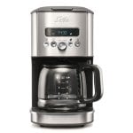 Cafeteira Semi-Automática Solis Aroma Brewer 1,7L Aço Temporizador e Multicápsulas