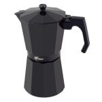Kaffeemaschine Moka Thulos TH-BKCI12T 12 Tassen Aluminium Induktion schwarz