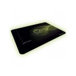 Tappetino per mouse Keep Out R4 450x370mm Superficie tessile Ergonomico Nero Verde