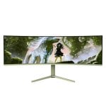 Monitor Arozzi Nova 49 Curved 49" Dual QHD 165Hz VA Curvo Verde, 4ms, Altifalantes