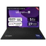 Portátil LG Gram Pro 16Z90TR-E.AD88B 16" Intel Core Ultra 7 255H 32GB 1TB SSD RTX 5050 Windows 11