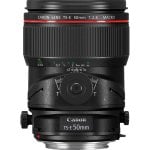 Objectif Canon TS-E 50mm f/2.8L Macro Monture EF Parasol Inclus Noir Rouge