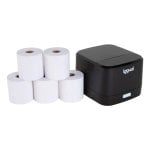 Thermodrucker USB iggual TP EASY 58 Kit mit automatischem Cutter