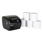 Thermodrucker USB Ethernet iggual TP7001 mit automatischem Cutter und 5 Rollen