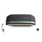 Lautsprecher Poly Speakerphone Drahtlos 86dB mit Bluetooth und USB-C/A-Adapter