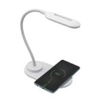 Tischlampe Denver Electronics LQI-55 LED Weiß Touch 1,5 W Wireless Charger
