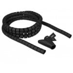 Accesorio para cable Delock 18836 negro polietileno diámetro 20 mm