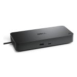Base para portátil Dell Pro Dock WD25Z USB-C 130W 4 monitores Preto