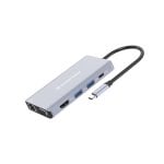 Dockingstation Conceptronic DONN20G USB-C 100W 4K HDMI VGA Gigabit SD