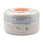 Baliza V16 SOS Flash EVO Homologada DGT Geolocalizada Base Magnética Amarillo