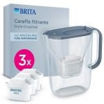 Wasserfilter Brita Style Essential stone blue 2,4 L 3 Kartuschen