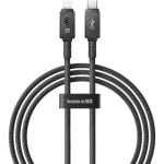 Cavo USB C Baseus Irrompibile 1 m 20W Nero Fibra Aramidica
