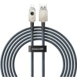 Cabo USB A iP Baseus Irrompível 2 m 2,4A Preto
