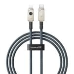 Cabo USB-C Baseus 1m 20W Fibra de Aramida Branco Power Delivery