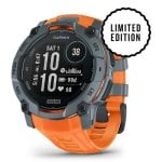 Garmin Instinct 3 Solar GPS 50mm MIP Naranja M/L Pulsómetro SpO2 Resist. Agua 10ATM