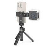 Kit para vlogger Smallrig 4367 VK-30 trípode compacto con luz LED y soporte smartphone