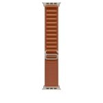 Bracelet Apple MFTC4ZM/A Loop Alpine Taille M Marron Titane Smartwatch