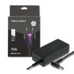 Adattatore di alimentazione e inverter per interni Qoltec 50051.65w.hp nero