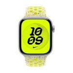 Bracelet Apple MGA94ZM/A Nike Sport pour Apple Watch Jaune S/M