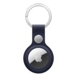 Porte-clés Apple MGG14ZM/A FineWoven Marina acier inoxydable pour AirTag