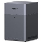 NAS 4 bahías Ugreen DH4300 Plus 8GB ARM 2,5GbE HDMI 4K seguridad NFC copia remota