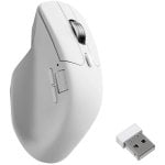 Ratón Keychron M6 Inalámbrico PixArt 3950 8K 30000 DPI 10 Botones Silencioso Blanco