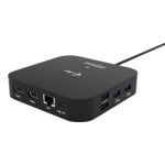 Docking station I-Tec USB-C Dual HDMI 100 W Power Delivery 10 Gbit/s preta