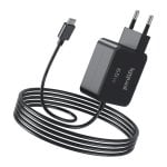 Cargador iggual PD 65W USB-C Power Delivery Schnellladung Schwarz