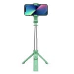 Pau de selfie Celly CLICKSFSTICKGN Bluetooth Verde tripé telescópico 170 cm
