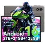 Tablet VEKFULPC T50 11" 128GB WiFi 8000mAh Android 16 Gris