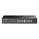 Netzwerkswitch Mercusys MS116GS 16-Port Gigabit Rackmount Metallgehäuse
