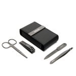 Corta-ongles Kocos Xepia Kit 4 en 1 acier inoxydable compact ergonomique