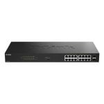 Netzwerk-Switch D-LINK DGS-1018P 16x Gigabit PoE+ 2x SFP 240W unmanaged