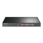Netzwerk-Switch Mercusys 16-Port PoE+ Unmanaged Rackmount, 2x Gigabit