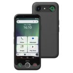Doro Aurora A10 4 Go 64 Go 4,5" IPS 4G Double SIM NFC Caméra 13 MP Android 14 Graphite