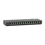 Netzwerk Switch Netgear GS316 16-Ports Gigabit Ethernet Metallgehäuse lüfterlos