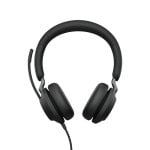 Auriculares Jabra Evolve2 40 SE con cable USB-A/USB-C para llamadas y música negros