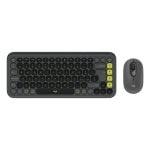 Teclado Logitech POP Icon Combo Switch de tesoura Layout IT sem fio com rato