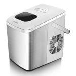 Eiswürfelmaschine Haeger IM-12S.005A Edelstahl Portabel 120 W 1,8 l