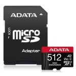 MicroSDXC Adata High Endurance 512GB UHS-I U3 V30 A2 Wasserdicht schlagfest
