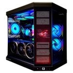 IBUYPOWER Champion Zeus Max AMD Ryzen 7 9800X3D 64GB 2TB SSD RTX 5090 Windows 11 Pro Wi-Fi Chasis táctil