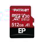 Speicherkarte Patriot EP V30 A1 512 GB MicroSDXC U3 V30 A1 SD-Adapter