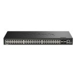Switch D-Link DGS-1530-52/E 48 portas Gigabit 4xSFP+ Gerenciável Rack