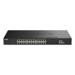 Switch D-Link DGS-1530-28P/E 24 ports 4 SFP+ PoE+ 370W rack