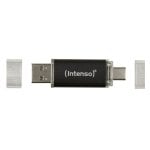 Pen USB Intenso Twist Line 256 GB USB Type-A/Type-C Alumínio Antracite