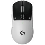 Ratão Logitech PRO X2 SUPERSTRIKE Wireless 44000 DPI Branco Haptic LIGHTSPEED
