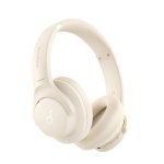 Auricolari Soundcore Q20i con cavo e Bluetooth, microfono integrato, ricarica rapida, bianchi