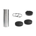 Kit de Recirculación Balay para Campana Extractora Negro/Gris 150 mm