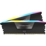 Memoria RAM Corsair Vengeance RGB 16GB 2x8GB DDR5 5200MHz CL40 Kit XMP Iluminación Multicolor Negro