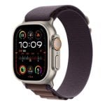 Apple Watch Ultra 2 GPS Cellular 49mm OLED Titane Indigo M Étanche IP6X SpO2 Pulsomètre